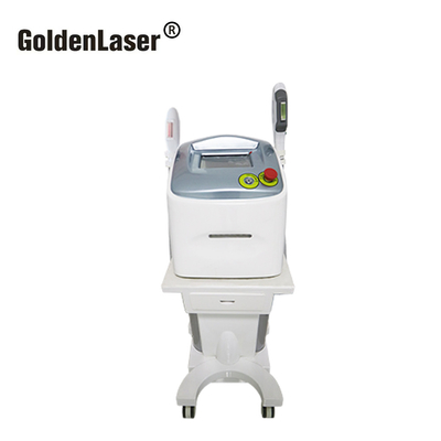 10 X 50mm Ipl Rf Nd Yag Laserowa maszyna do usuwania włosów Odmładzanie skóry Urządzenie domowe