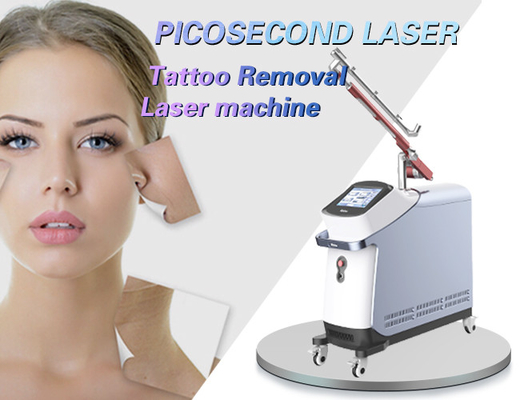 Laserowa maszyna do usuwania tatuażu Laserowe usuwanie włosów Yag 1064Nm 532nm 755nm