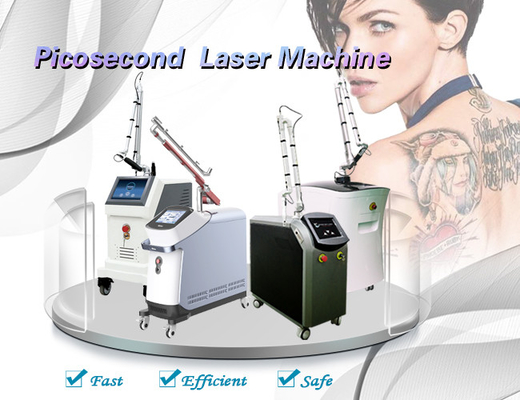 Laser frakcyjny Picosecond 755 Laserowa maszyna do usuwania tatuażu o strukturze plastra miodu Picosecond
