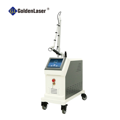 Q Switched Nd Yag Picosecond Laser Machine Pigment Precyzyjne laserowe usuwanie tatuażu