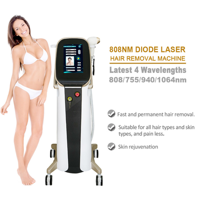 15,6-calowa komercyjna laserowa maszyna do usuwania włosów z diodami 12 barów 808nm